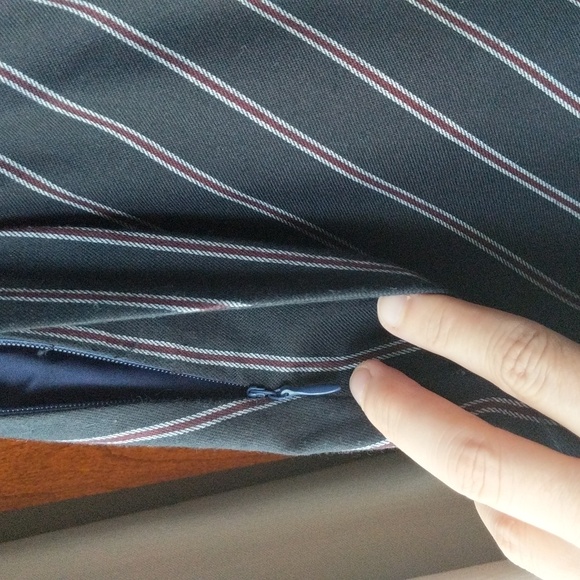 NWT Pinstripe A-line. Miss Patina Large - Picture 6 of 10